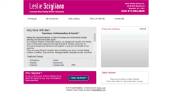 Desktop Screenshot of lesliescigliano.com