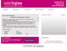 Tablet Screenshot of lesliescigliano.com